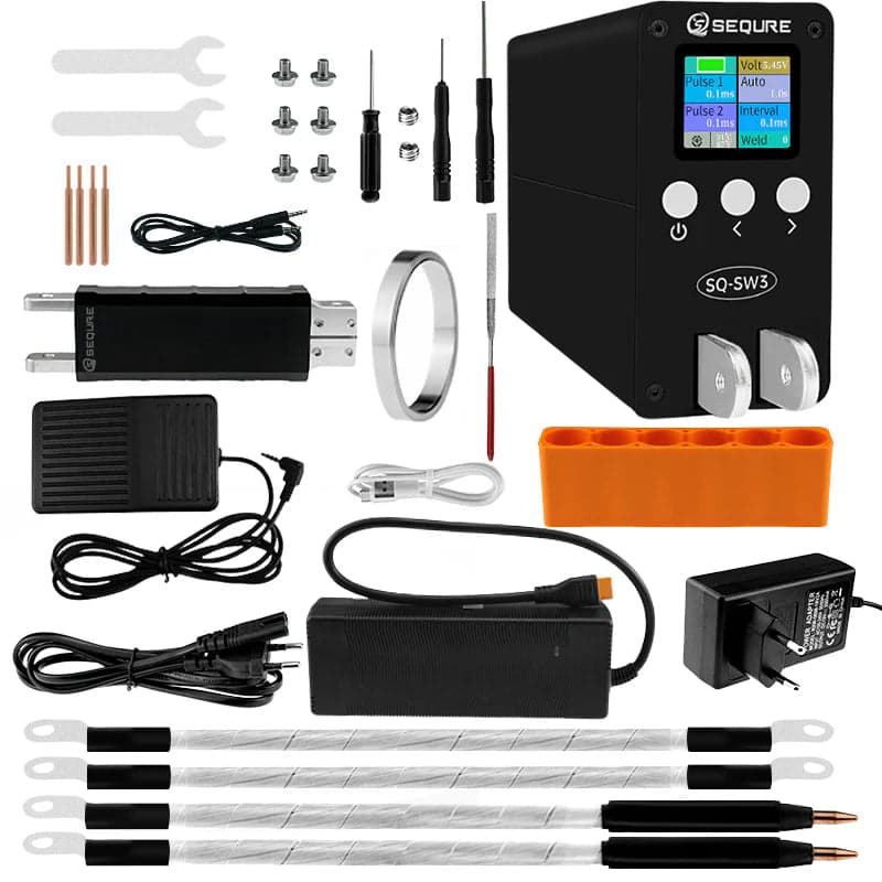 SEQURE SQ-SW3 Capacitor Energy Storage Spot Welder for fpv drones 1