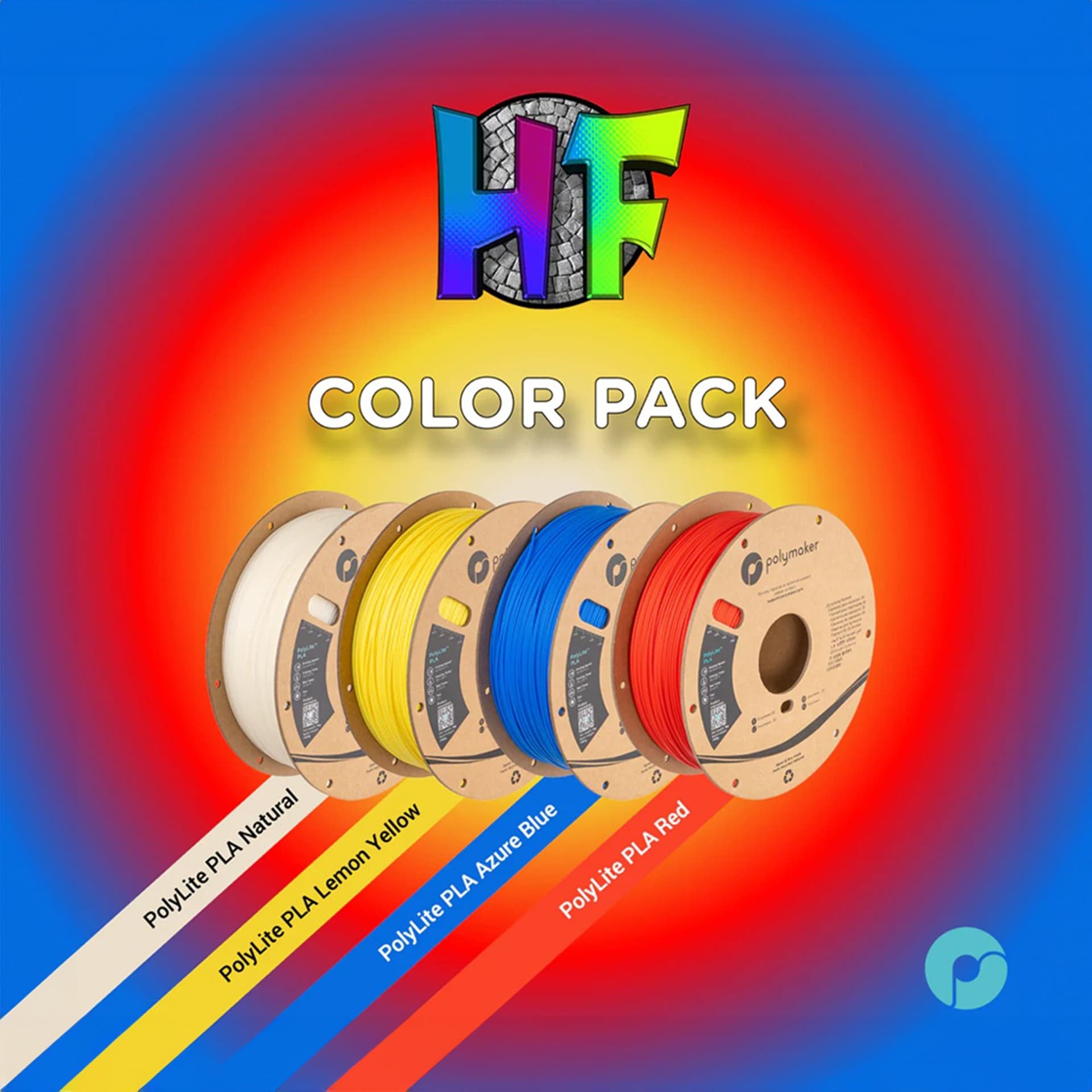 Polymaker Polymaker HueForge Colour Set Filament 1.75mm for fpv drones