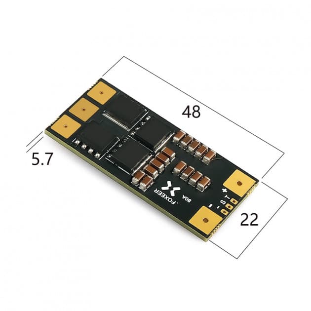 Foxeer Reaper 80A F4 4-8S BL32 Regulator for fpv drones 4
