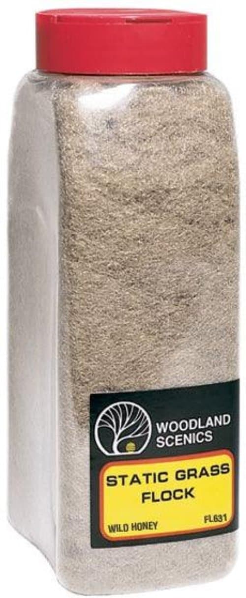 Woodland Scenics FL631 Static Grass Flock Wild Honey 32 oz Train Scenery for fpv drones