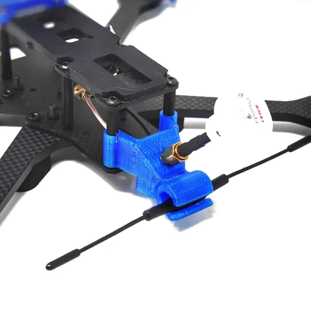 Lumenier QAV-R 2 Antenna Mount - SMA, Immortal-T - Black - Black for fpv drones 3