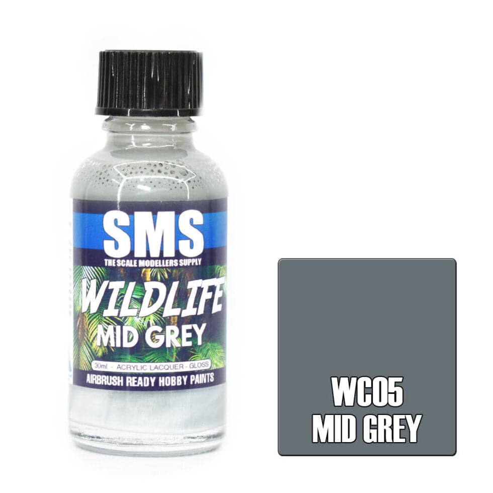 Wildlife Colour MID GREY 30ml for fpv drones