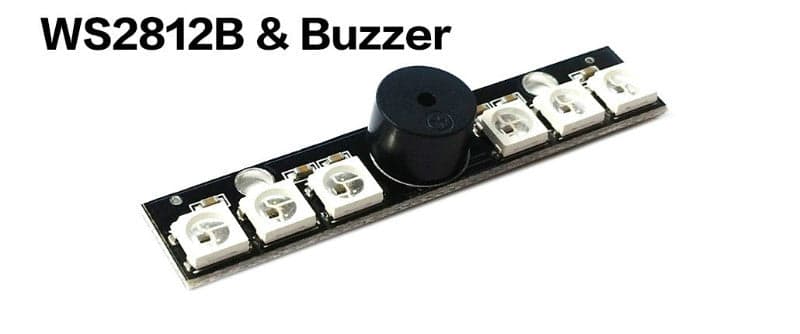 WS2812 5050 LED Board - Cleanflight - neopixel with Buzzer for fpv drones