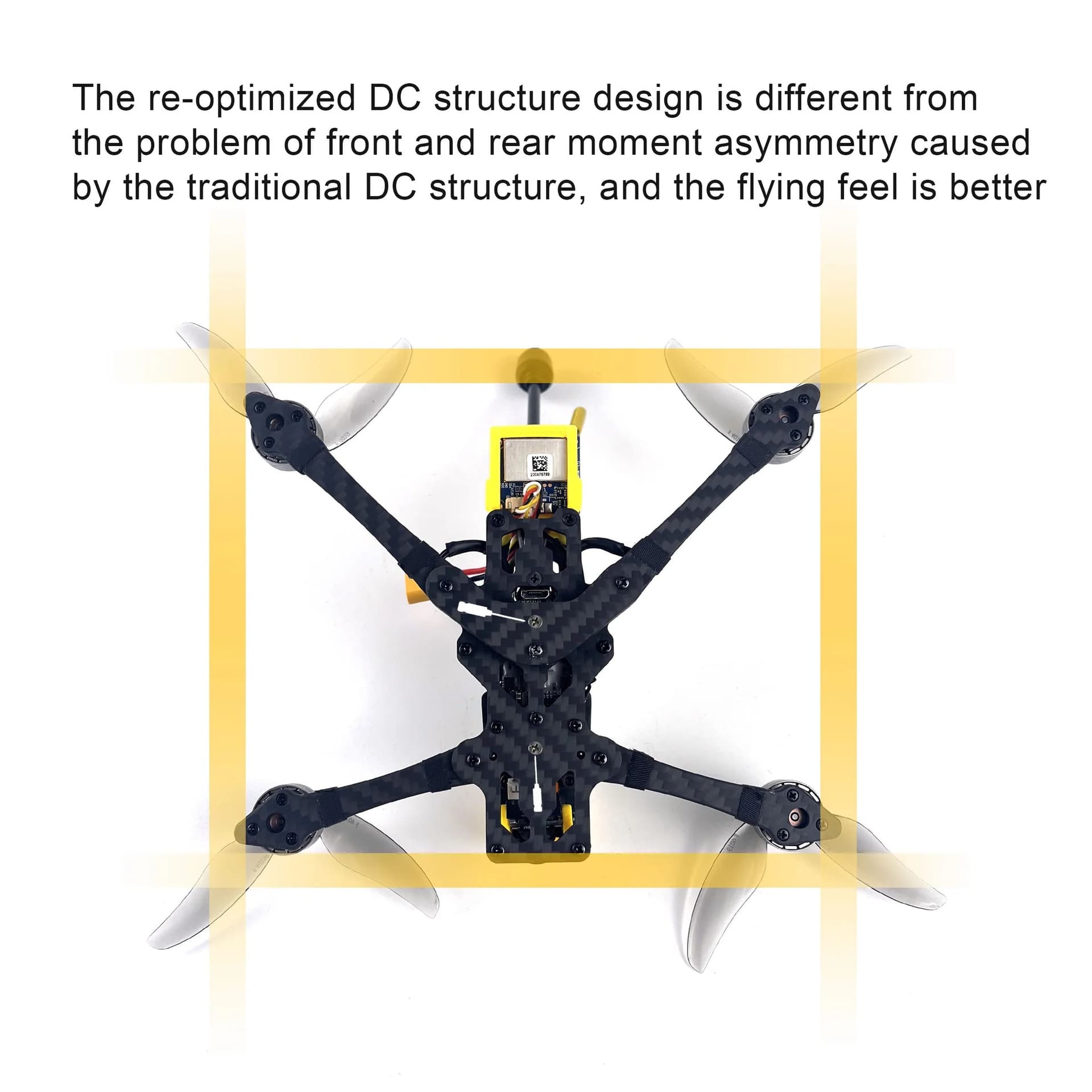 DarwinFPV FoldApe4 O3 Frame for fpv drones 8
