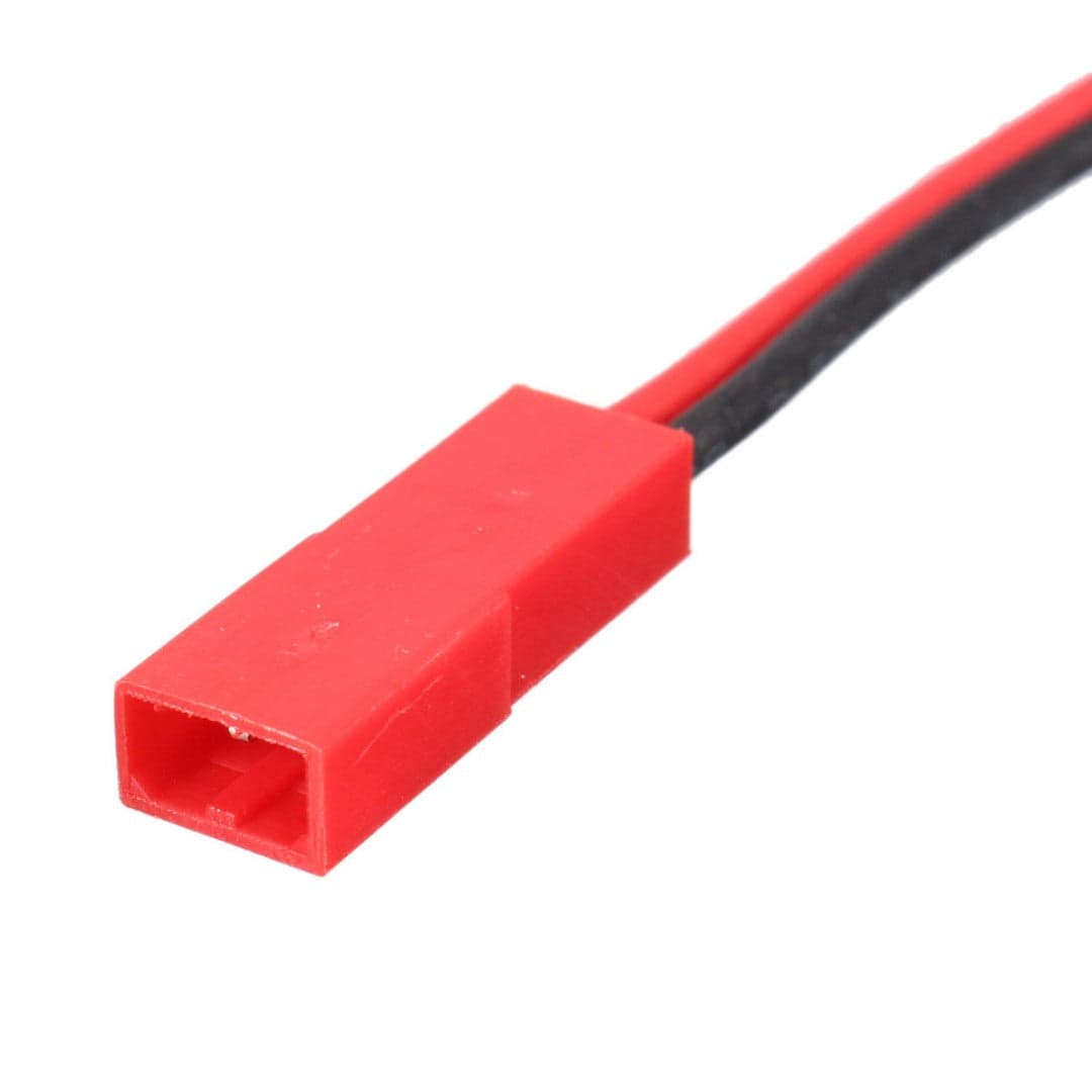 5 Pairs 2 Pins JST Male & Female Connectors Plug Cable Wire Line 110mm Red for fpv drones 2