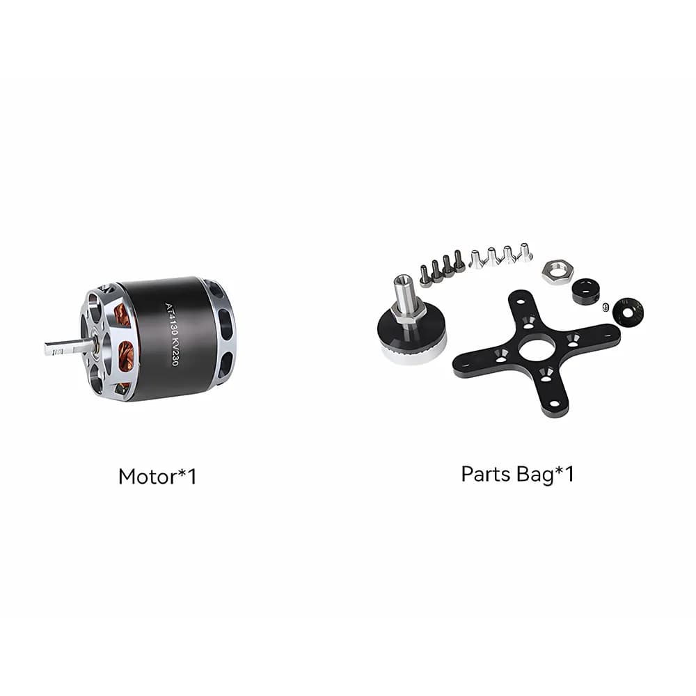 T-HOBBY AT4130 3D Fixed Wing Airplane Long Shaft Brushless Drone Motor for fpv drones 3