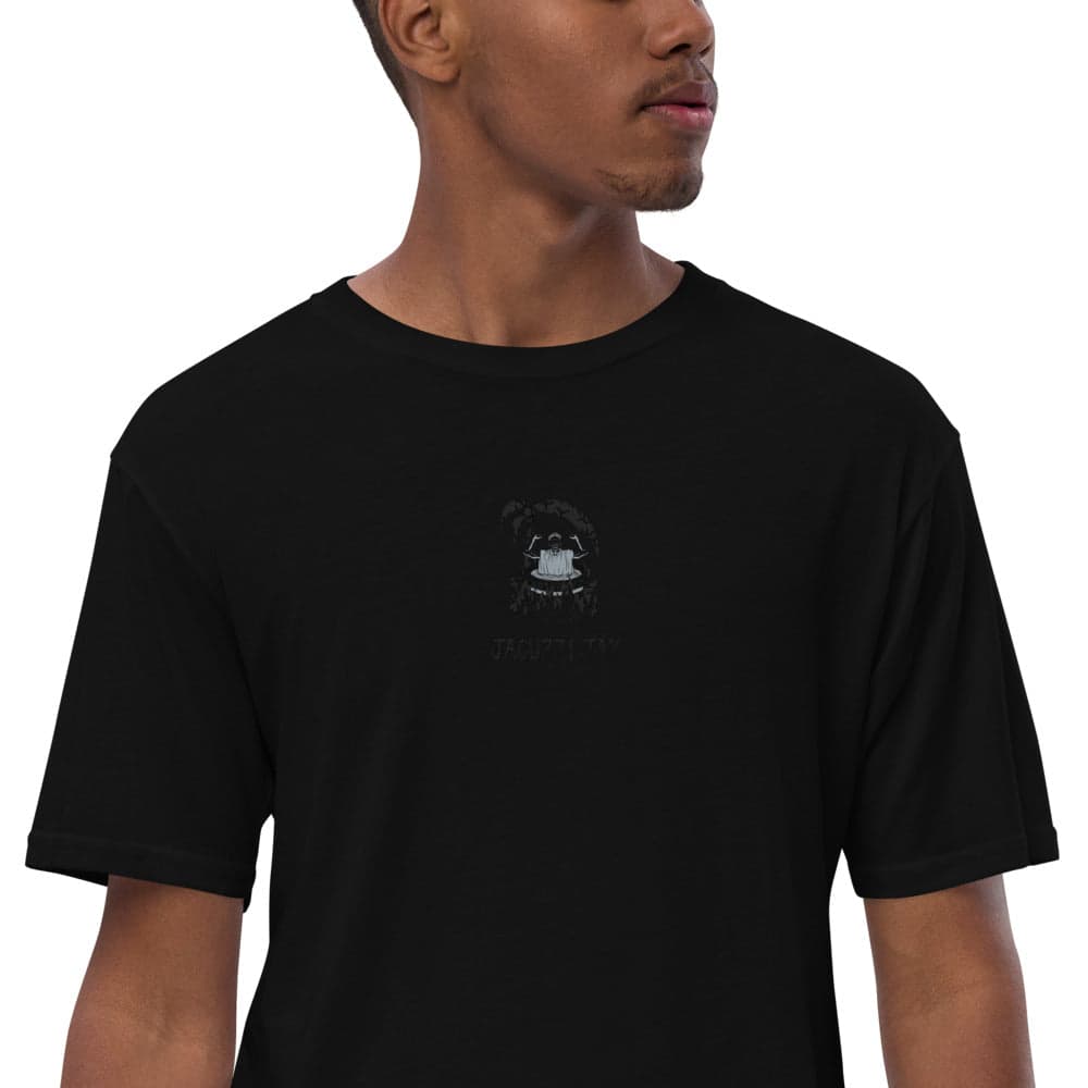 Jacuzzi Jays hemp t-shirt - BW Editish for fpv drones 1