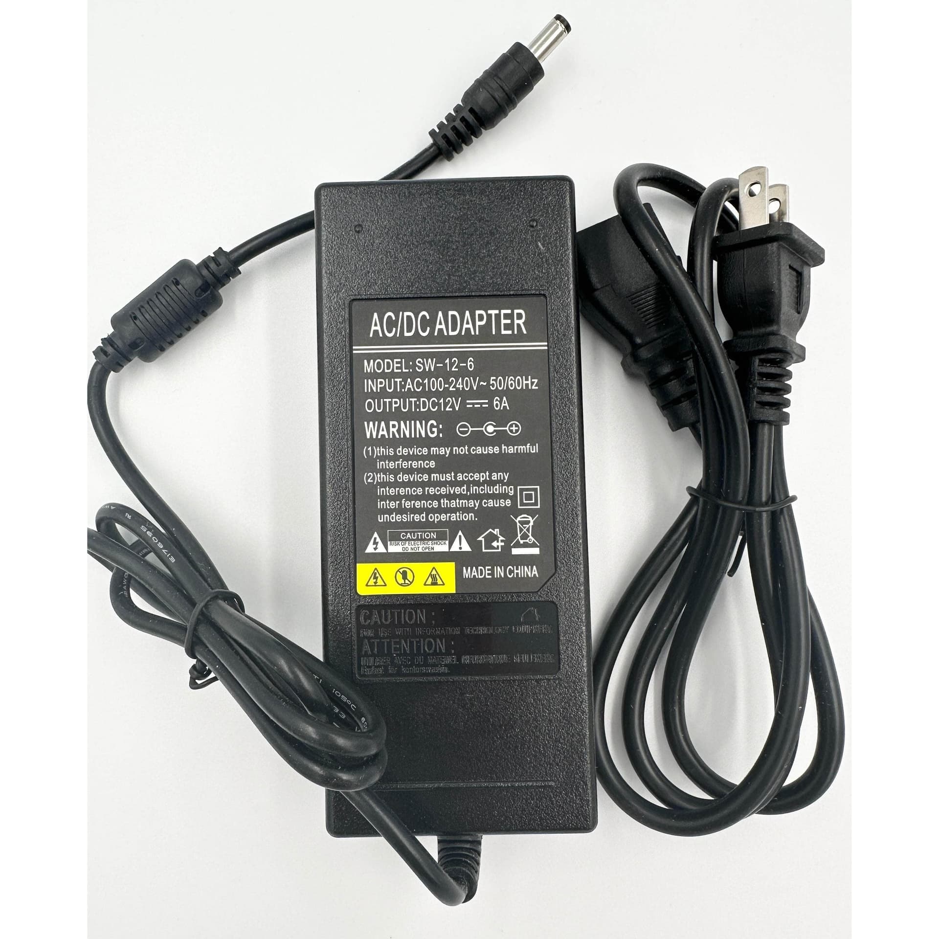 DIY - AC/DC POWER ADAPTER 12v 6A for fpv drones