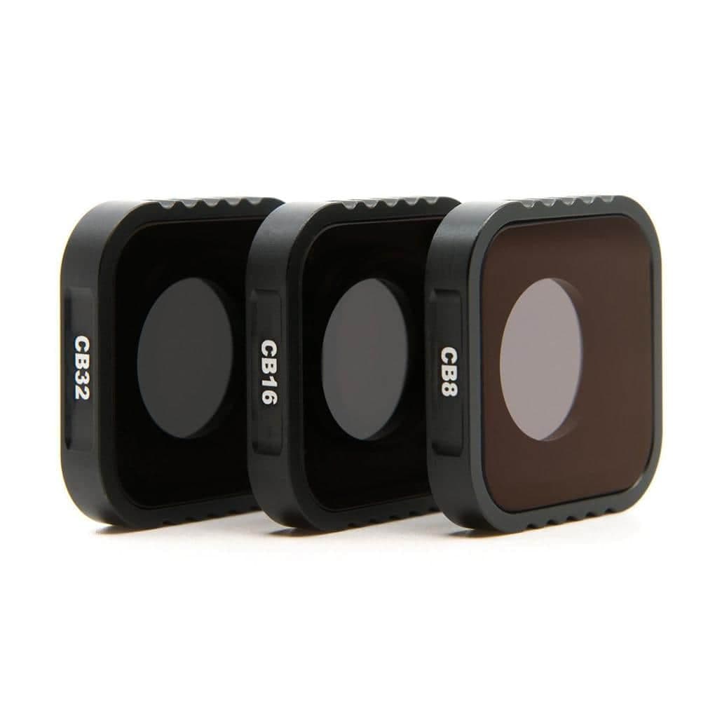 Camera Butter Twist-on ND Filter Multipack for Hero 9/10/11/12/13 - ND8/16/32 for fpv drones