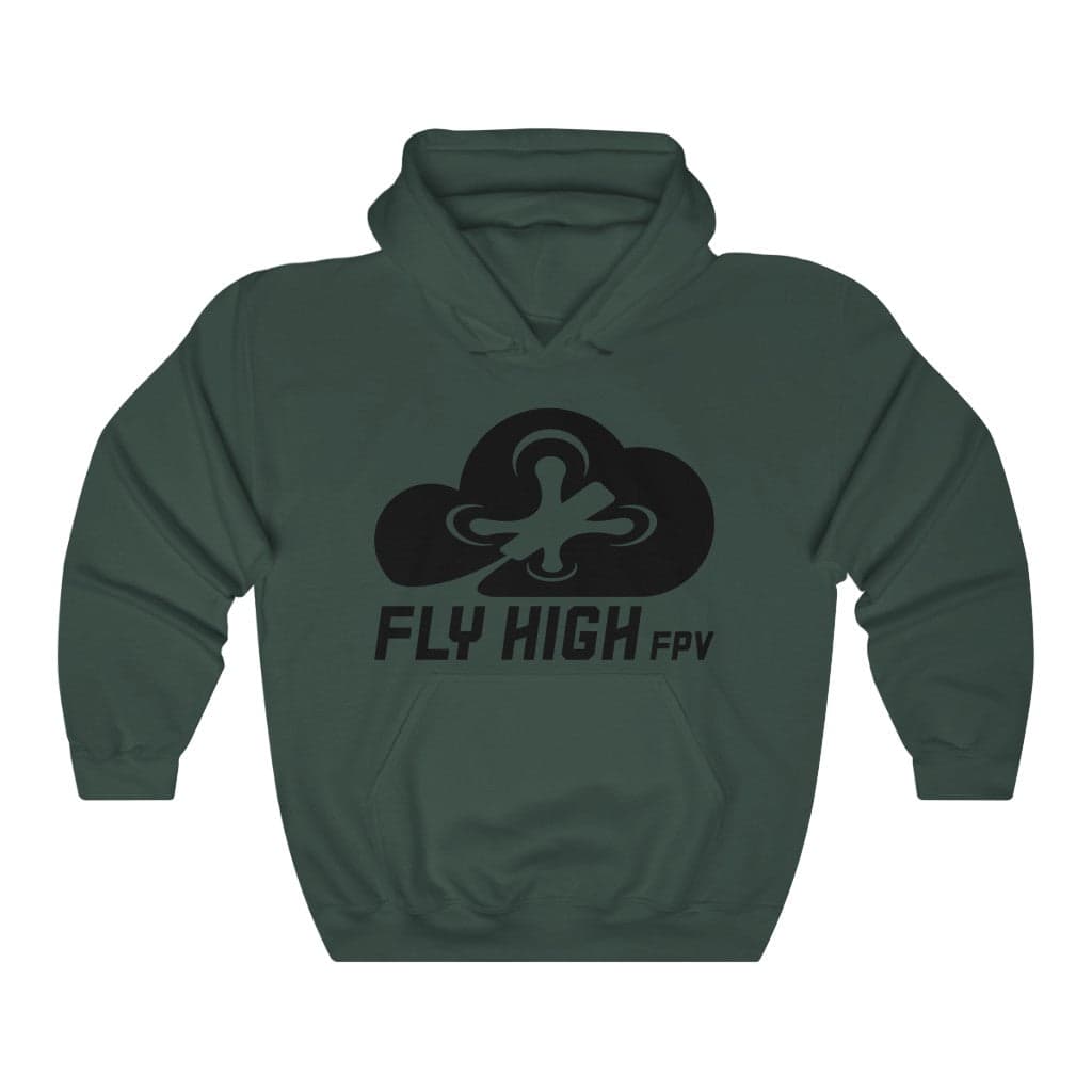 Fly High FPV Hoodie (Tango2 approved) - Black Logo for fpv drones 90