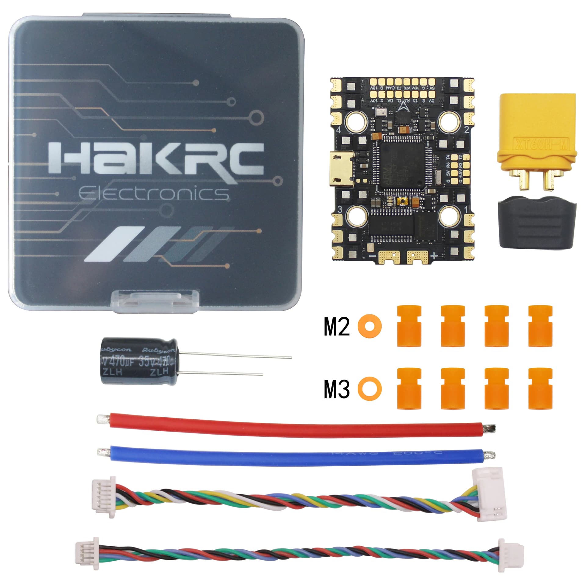 HAKRC F722 40A/50A AIO flight controller ESC for fpv drones 2