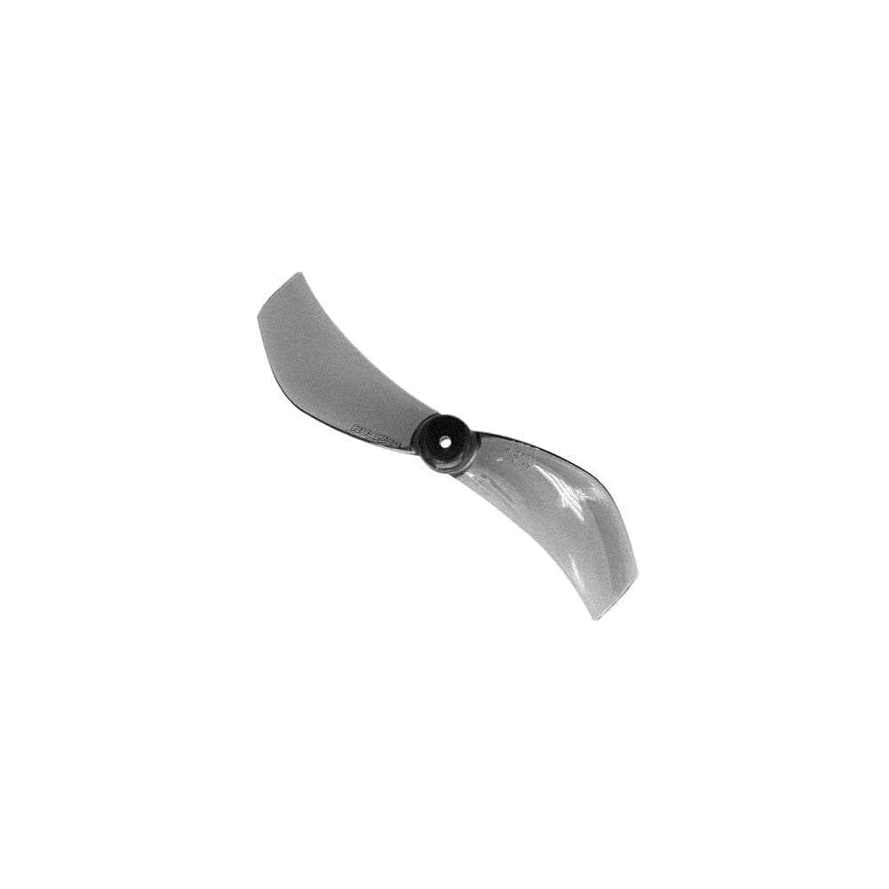 Gemfan 40mm 1610-2 / 1.6" Bi-Blade Micro/Whoop FPV Drone Props for 1.5mm Shaft (8 Pack) - Clear Gray for fpv drones 1