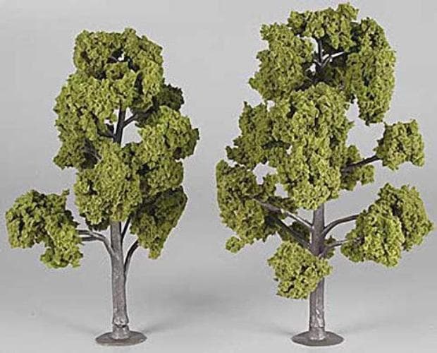 Woodland Scenics TR1515 N/HO Assembled Tree Light Green 7" Train Scenery for fpv drones