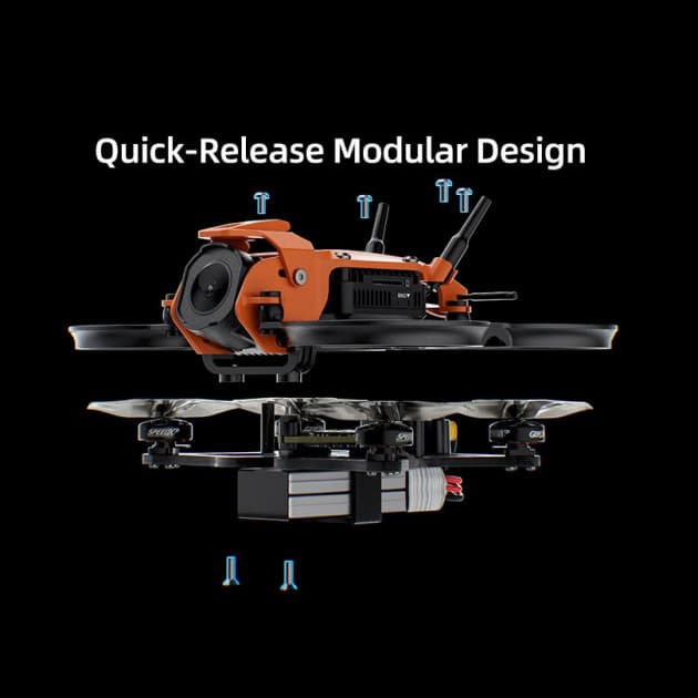 GEPRC DarkStar16 Tinywhoop with DJI O4 Pro and ELRS for fpv drones 7