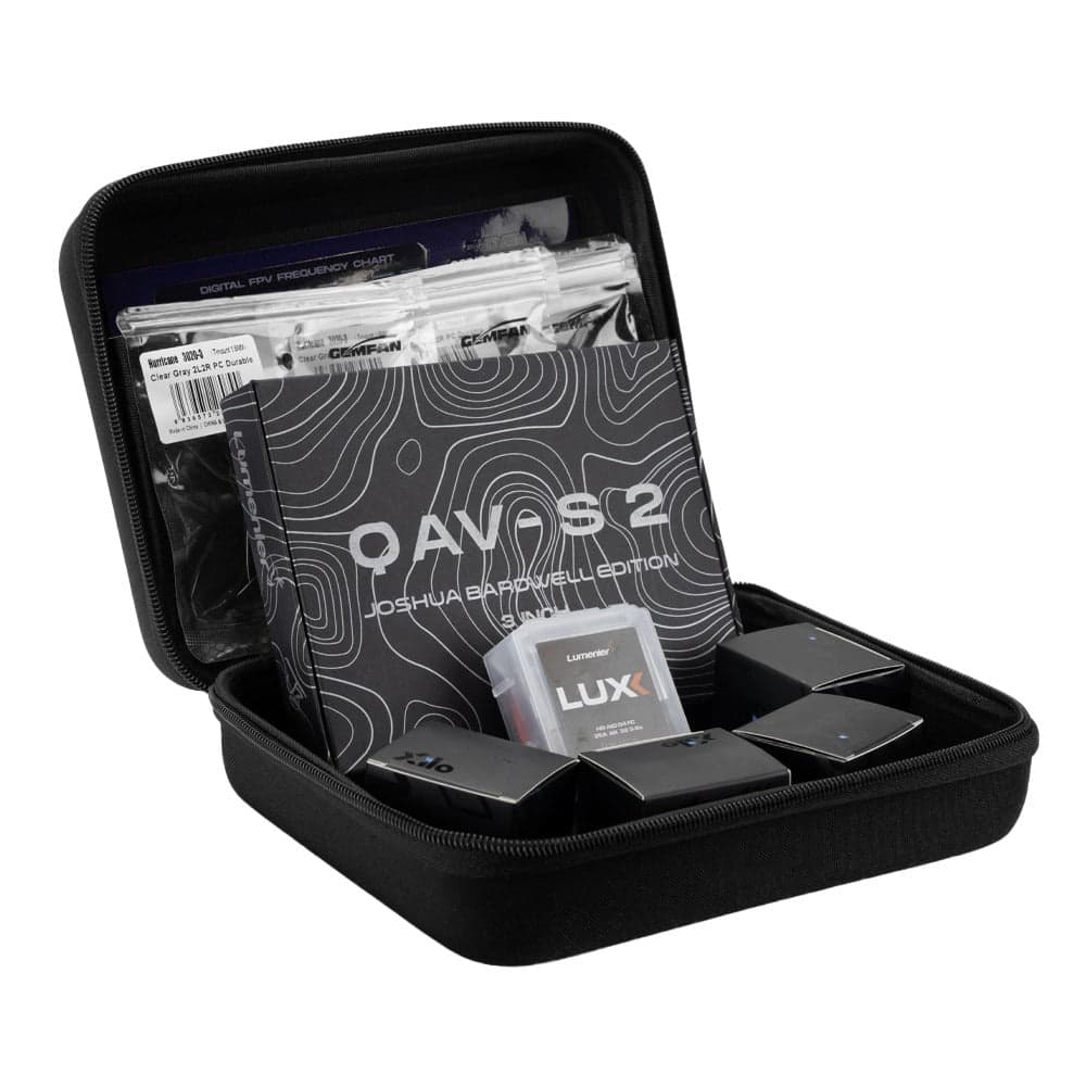 Beginner DIY FPV Drone Kit - QAV-S 2 Sub-250 Joshua Bardwell SE 3” - HD Ready for fpv drones 7