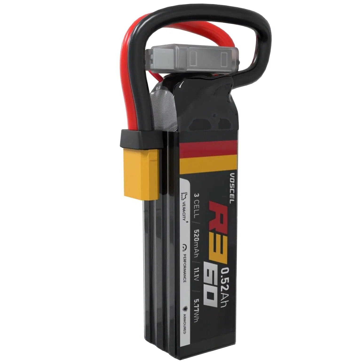 Voscel R360 520mAh 3S 60C 11.1V 5.77Wh Battery with XT30 for fpv drones