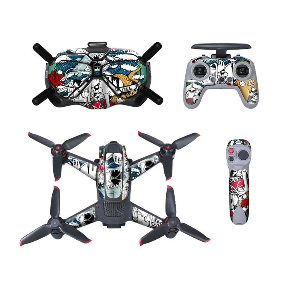 Protective Skin voor DJI FPV Combo - NAUTICAL LEGEND for fpv drones