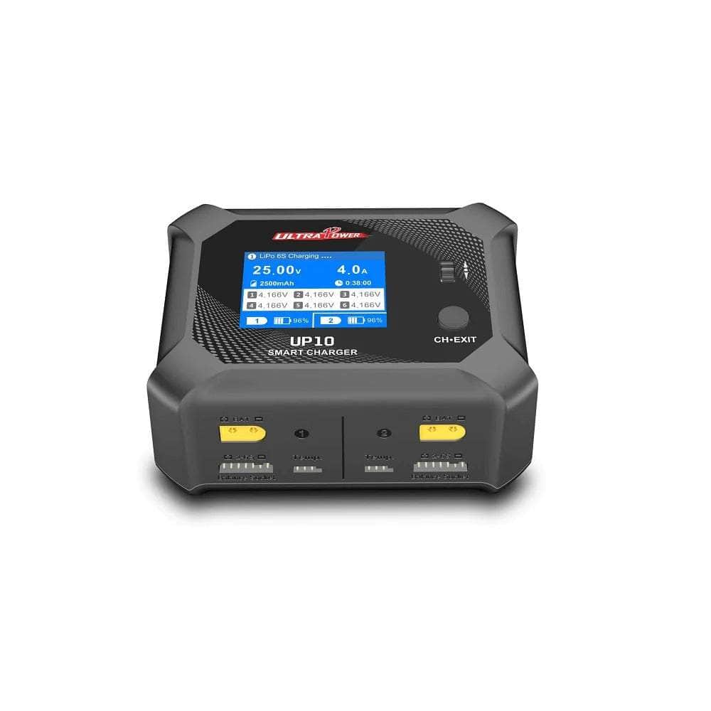UltraPower UP10 200W 10A 1-6S Dual Channel AC/DC Smart Charger for fpv drones 2
