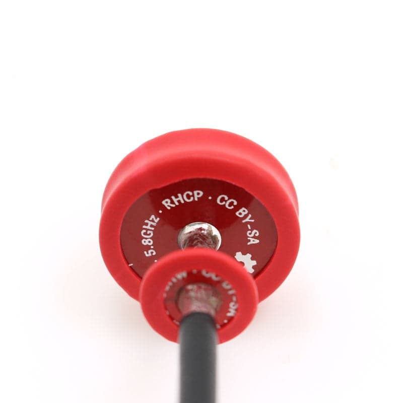 EMAX Pagoda 2 Antenna 5.8G 50mm-80mm 5cm-8cm RHCP Red Omnidirectional Omni FPV Flat Panel RP-SMA SMA for fpv drones 9
