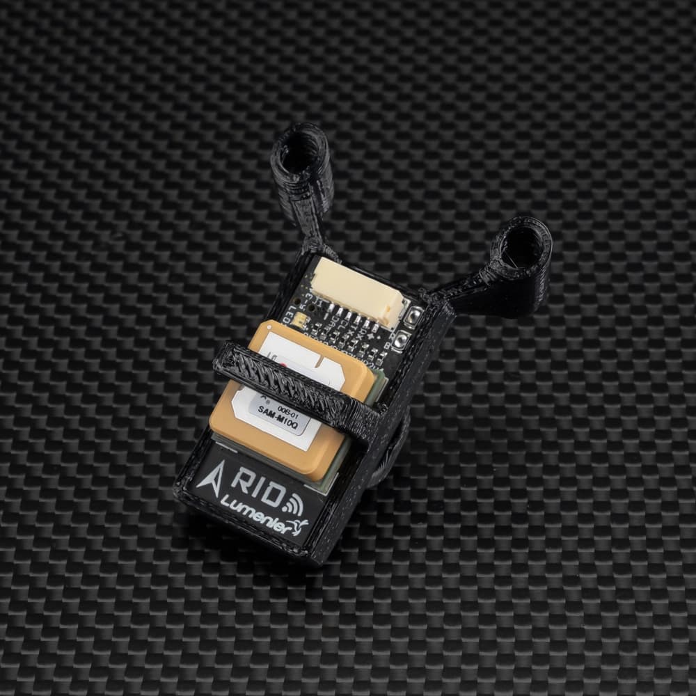 Lumenier RID - Remote ID + Antenna Rear Mount - 2 - Black for fpv drones 2