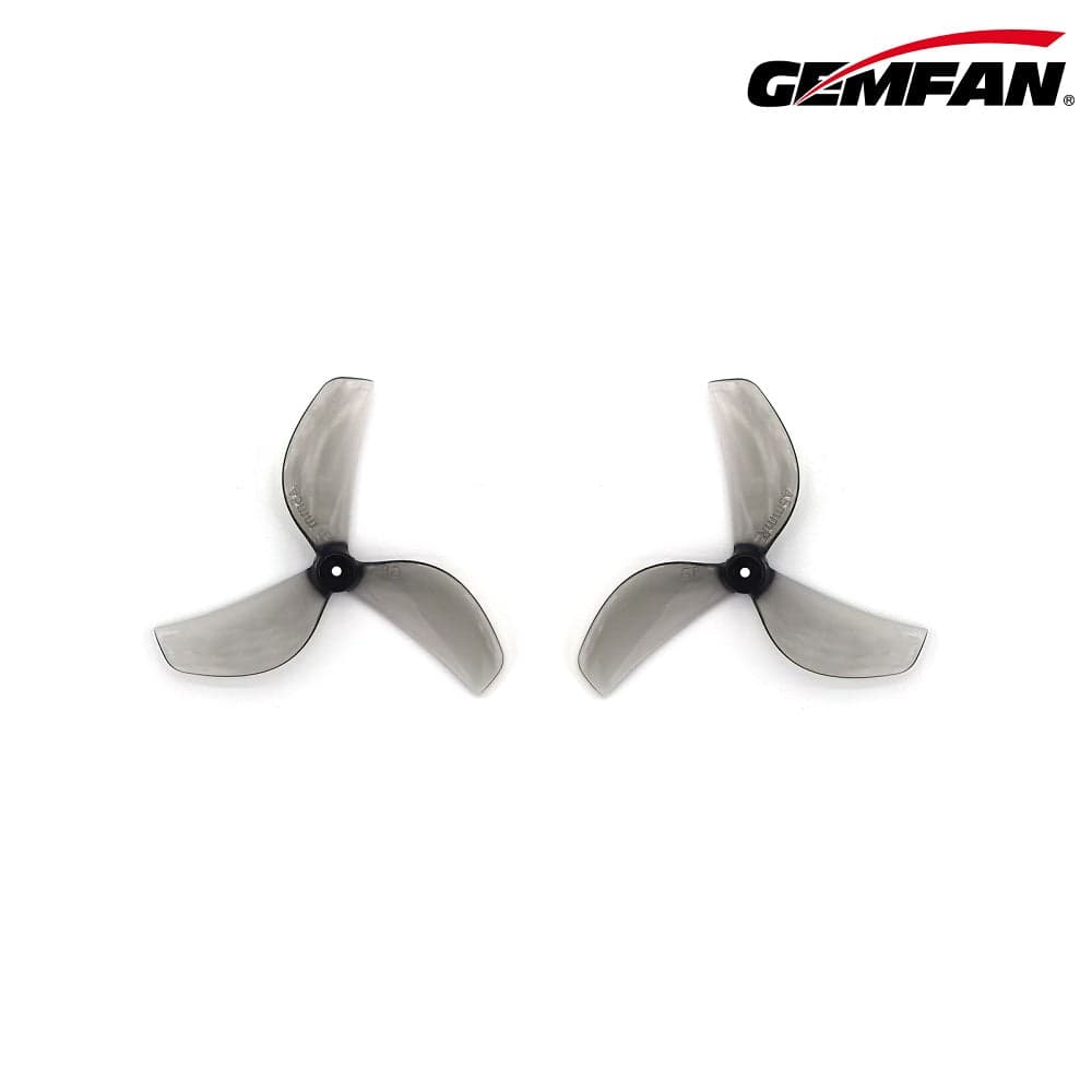 Gemfan 45mm-3 Tri-Blade 1mm Shaft Propellers - (4CW+4CCW) - Choose Color for fpv drones