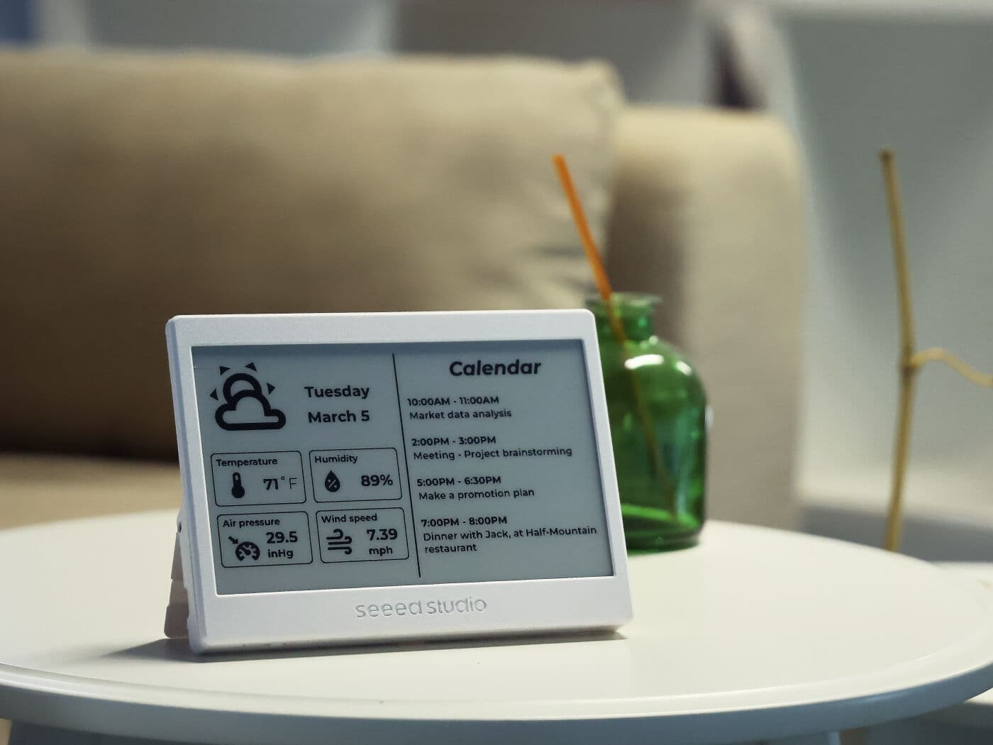 XIAO 7.5" ePaper Panel for Home Assistant for fpv drones 1