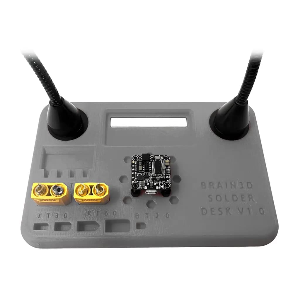 Brain3D Solder Desk w/ Flexible Arms - 5.5  for fpv drones 1