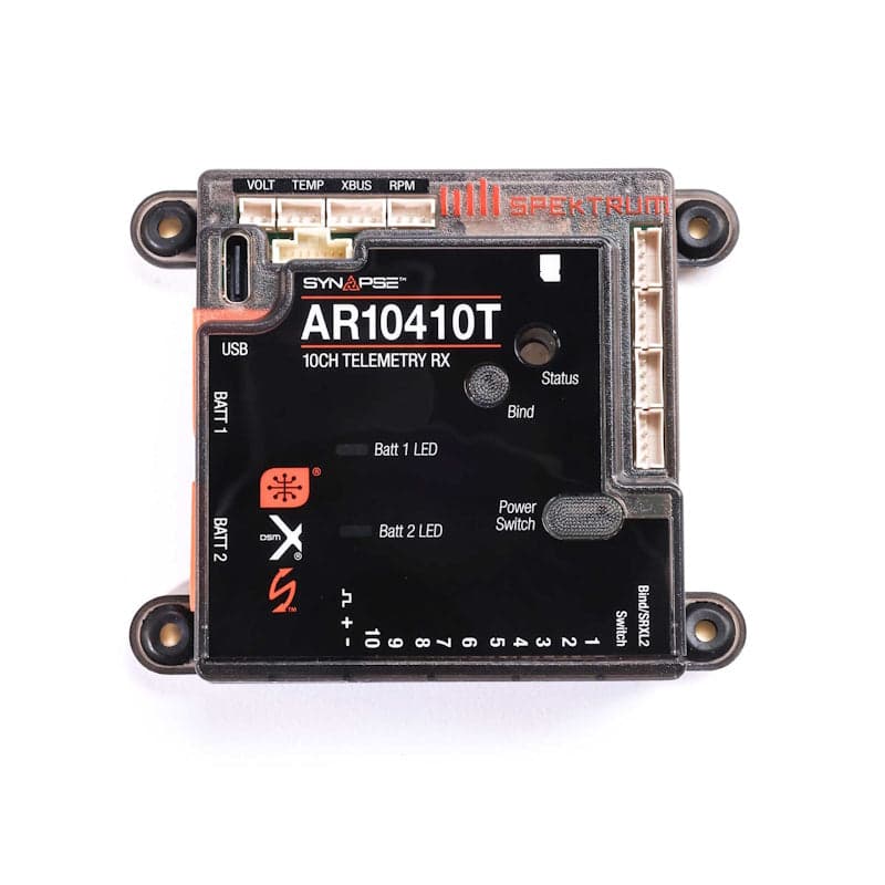 Spektrum SPMAR10410T AR10410T 10-Channel PowerSafe Telemetry Receiver for fpv drones 2