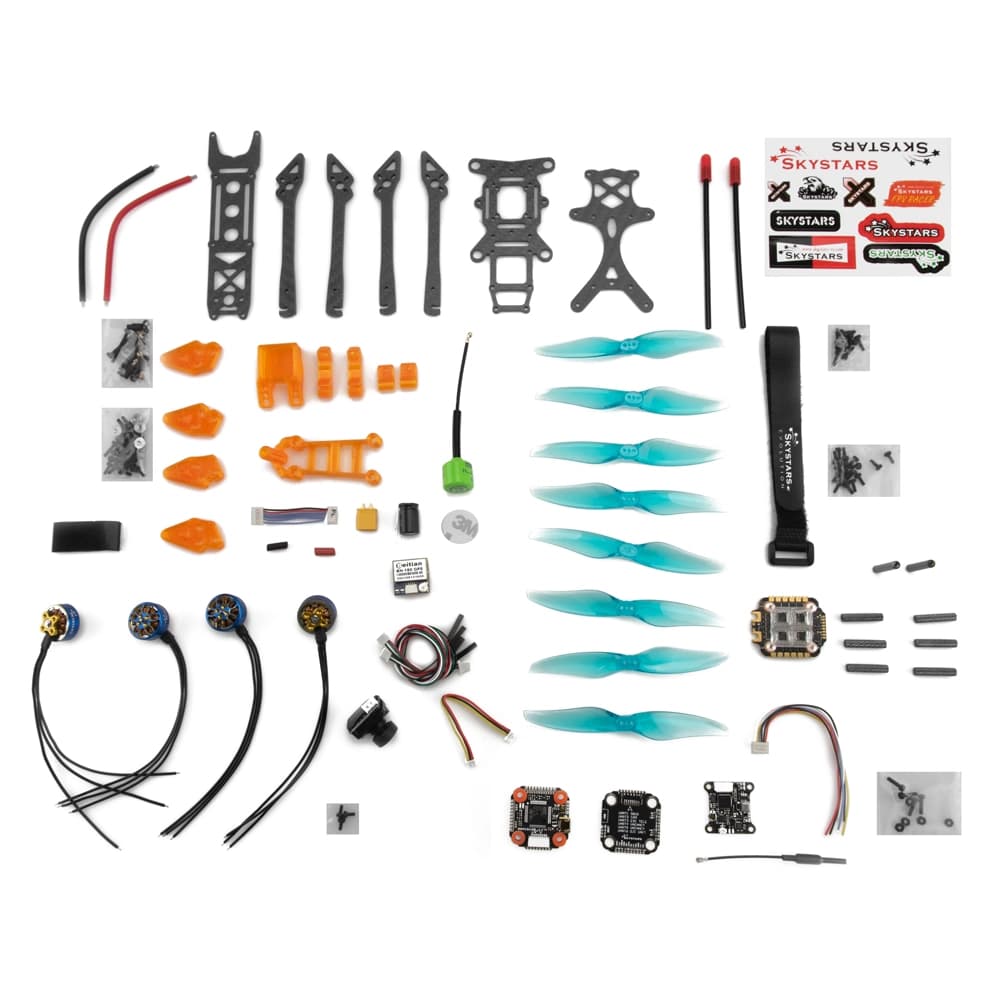 SkyStars G4 Long Range 4" ARF Drone Kit w/ GPS - 4S - 5.8 for fpv drones 4