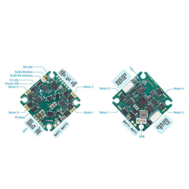 TuneRC EZ3 HD 1-2S 12A (FC+ESC+ELRS RX) for fpv drones 5