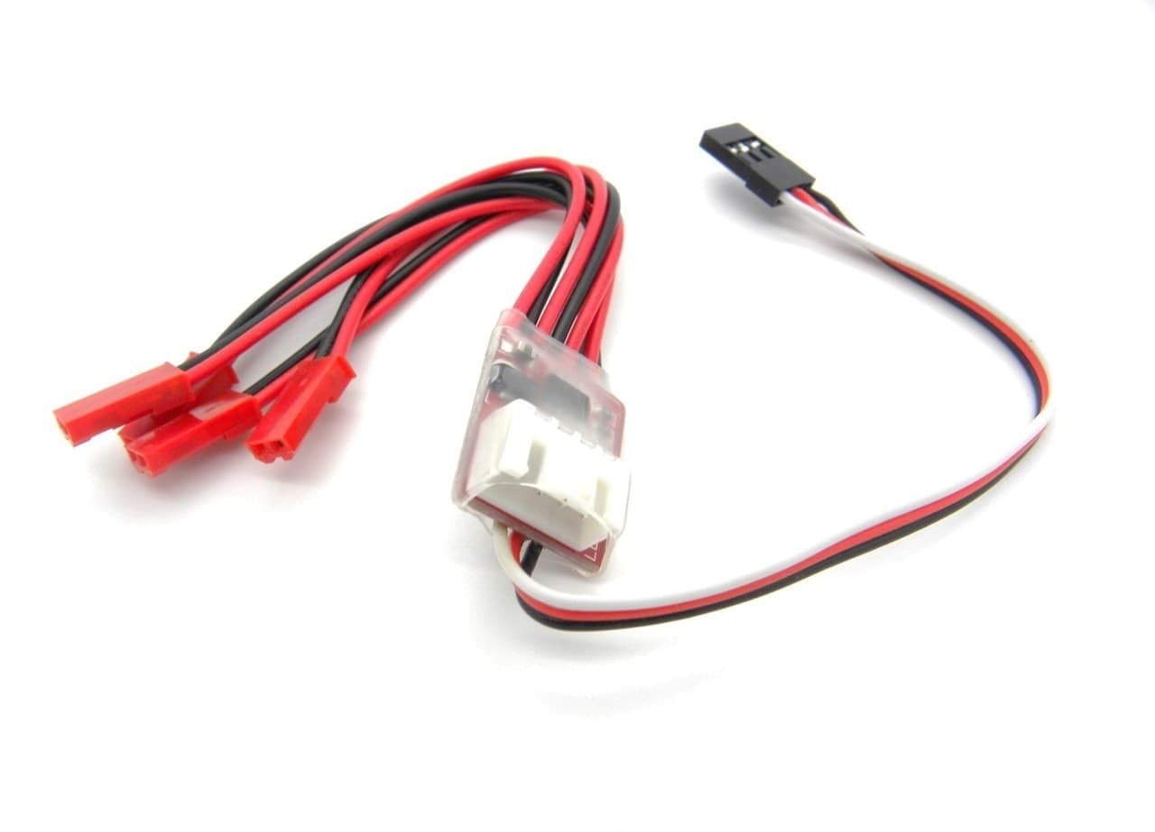 3S LED light bar controller for fpv drones 3