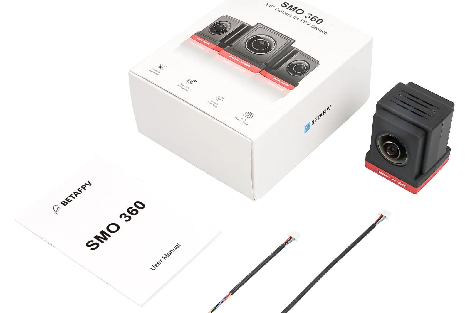 SMO360 Ultralight Spherical Camera (BetaFPV / Insta360) for fpv drones 1