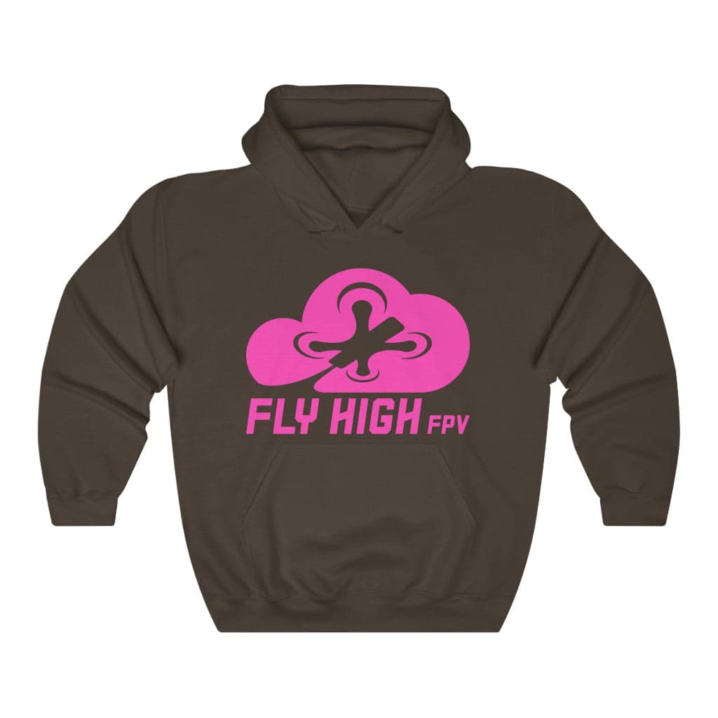 Fly High FPV Hoodie (Tango2 approved) - Pink Logo for fpv drones 57