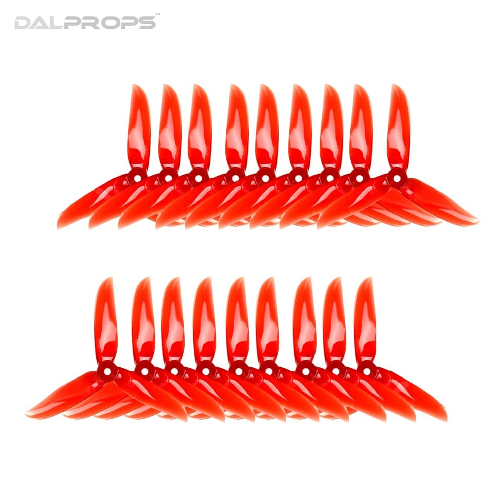 DAL Cyclone T5045C Pro Propellers (20 stuks) - CRYSTAL RED for fpv drones