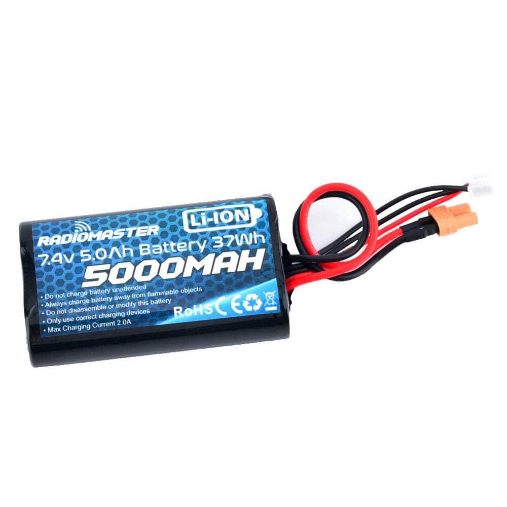 RadioMaster 7.4V 2S 5000mAh Li-Ion Battery for Transmitters - XT30 for fpv drones