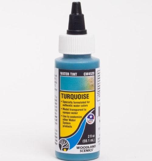 Woodland Scenics CW4520 Water Tint Turquoise for fpv drones