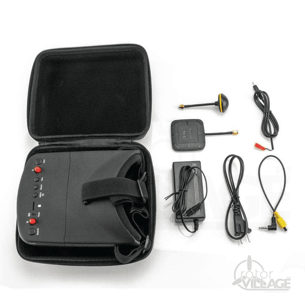 LS800D 5.8G 40CH Diversity FPV Goggles (With Case) for fpv drones 1