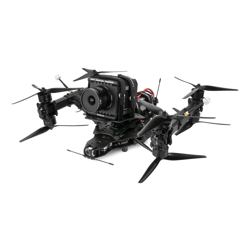 Lumenier QAV-PRO Lifter 9" Cinequads Edition w/ DJI FPV Air Unit - RTF - 1050kv - Black for fpv drones 2