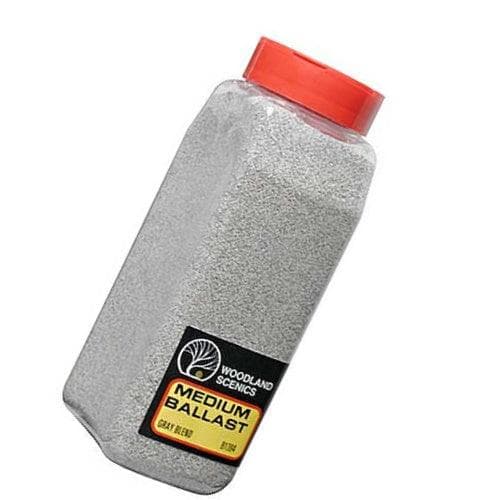 Woodland Scenics B1394  Ballast Medium Gray Blend 32oz for fpv drones