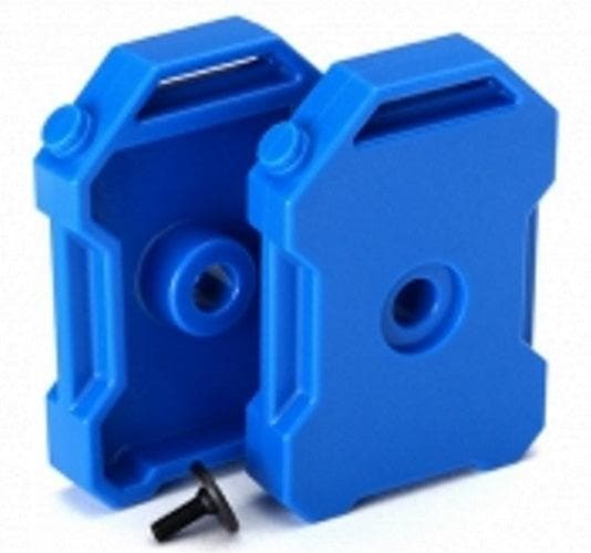 Traxxas 8022R Fuel Canisters (Blue) (2)/ 3x8 FCS (1) TRX-4 for fpv drones