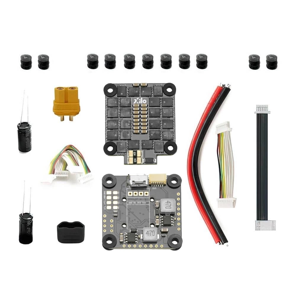 XILO Stax V3 Combo - F4 FC + 50A 3-6S AM32 4-in-1 ESC - 2 for fpv drones 8