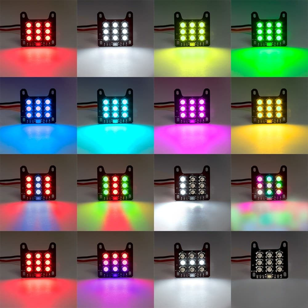 Lumenier Multi-functional RGB LED Tail Light for fpv drones 4