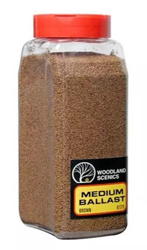 Woodland Scenics B1379 Ballast Medium Brown 32oz for fpv drones