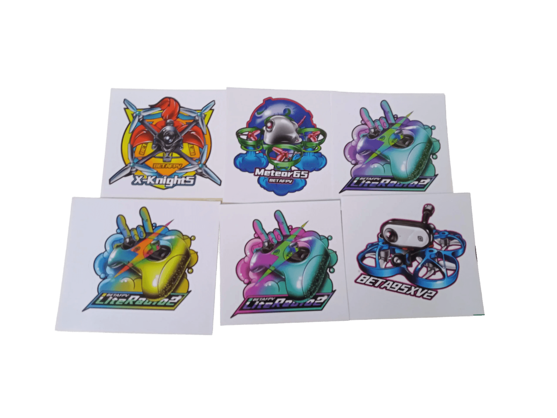 BetaFPV 2020 Cultural Stickers (16 PCs) [New] for fpv drones 3