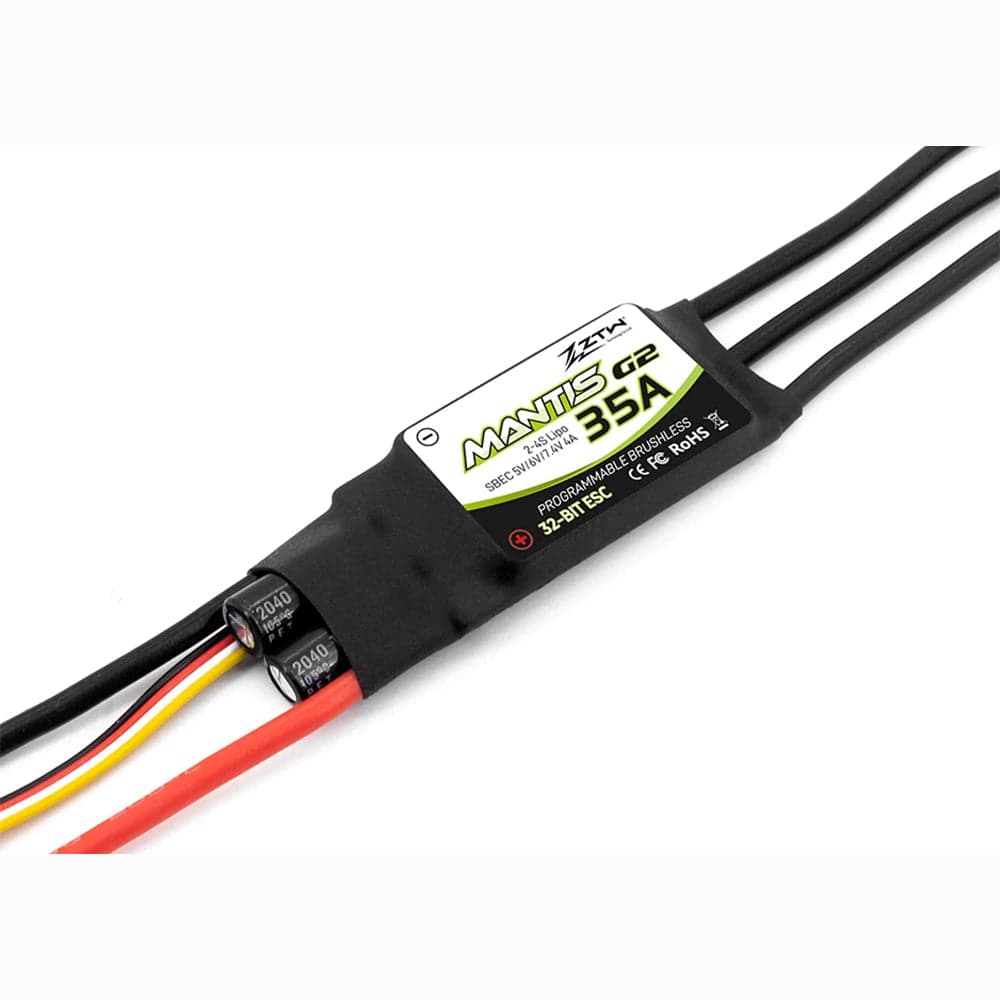 ZTW Mantis 35A SBEC G2 Brushless 32-Bit ESC for Airplane and Wing for fpv drones