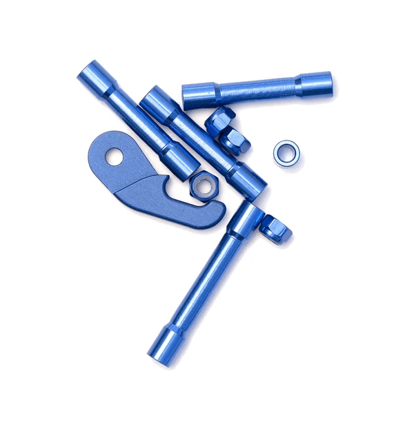 Ummagawd Remix V2 Aluminum Kit - Blue for fpv drones