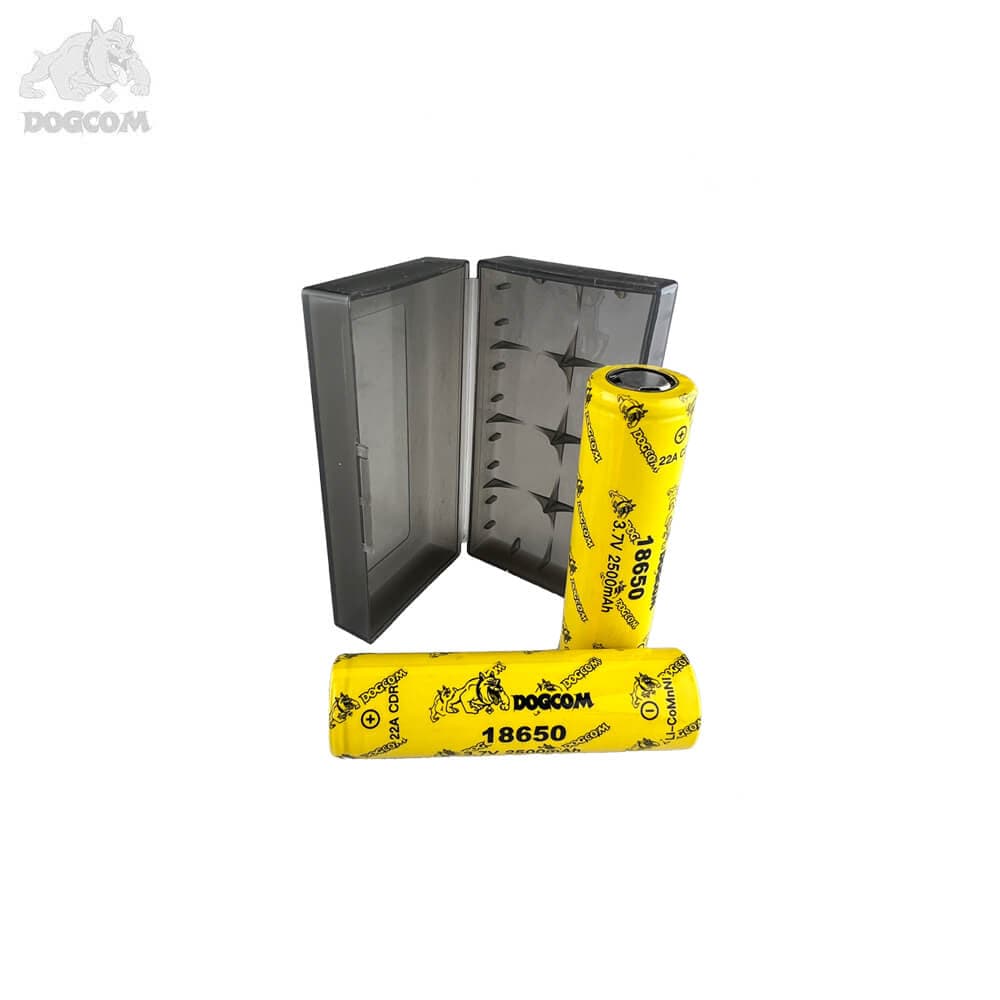 DOGCOM 18650 Batterij - 2500mAh 22A for fpv drones 2