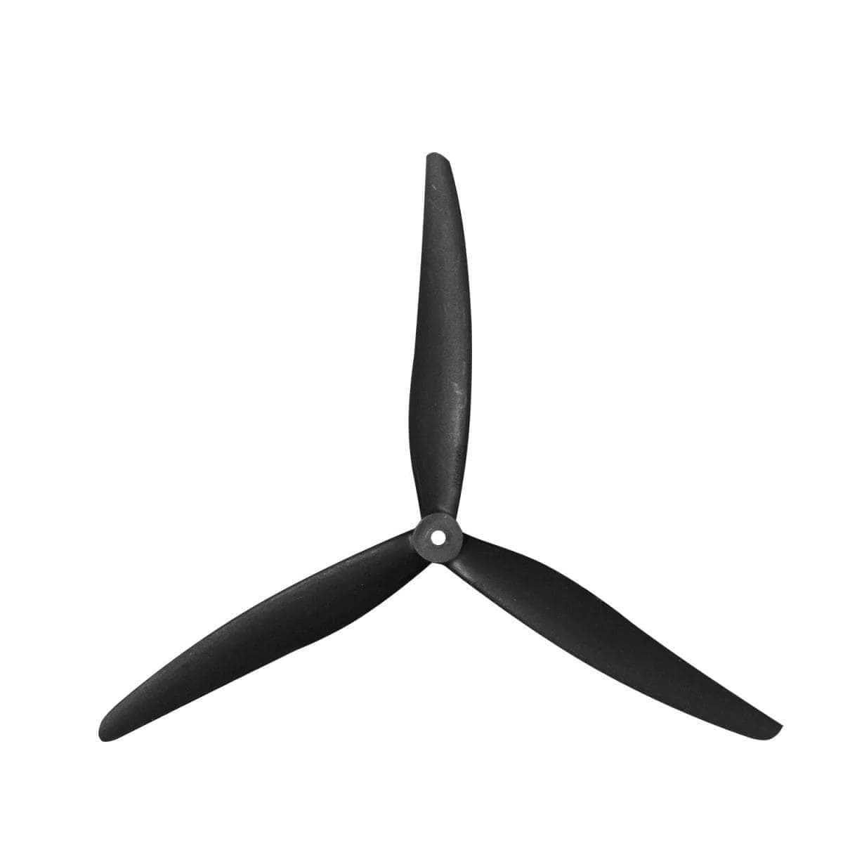 Gemfan 11070-3 / 11" Tri-Blade Glass Fiber Nylon Cinelifter/Macro FPV Drone Props w/ Adapter (2 Pack) for fpv drones
