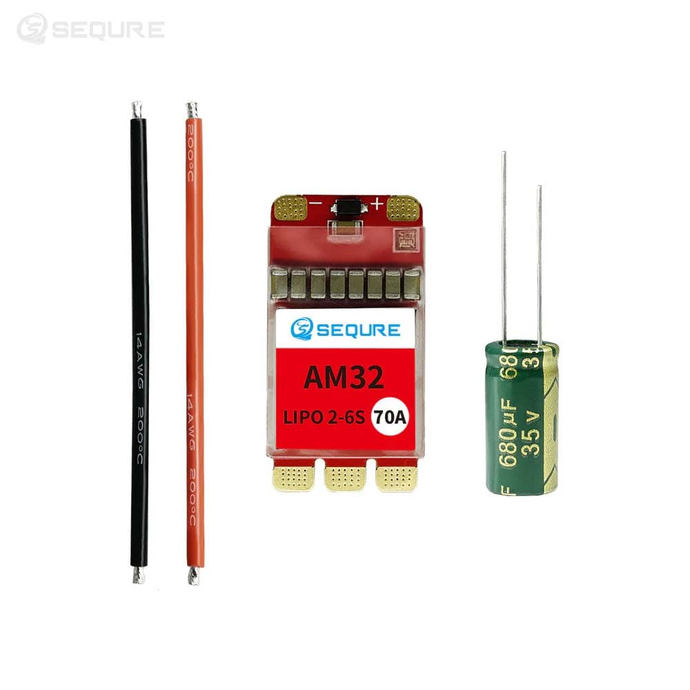 SEQURE 2670 70A ESC - AM32 for fpv drones 1