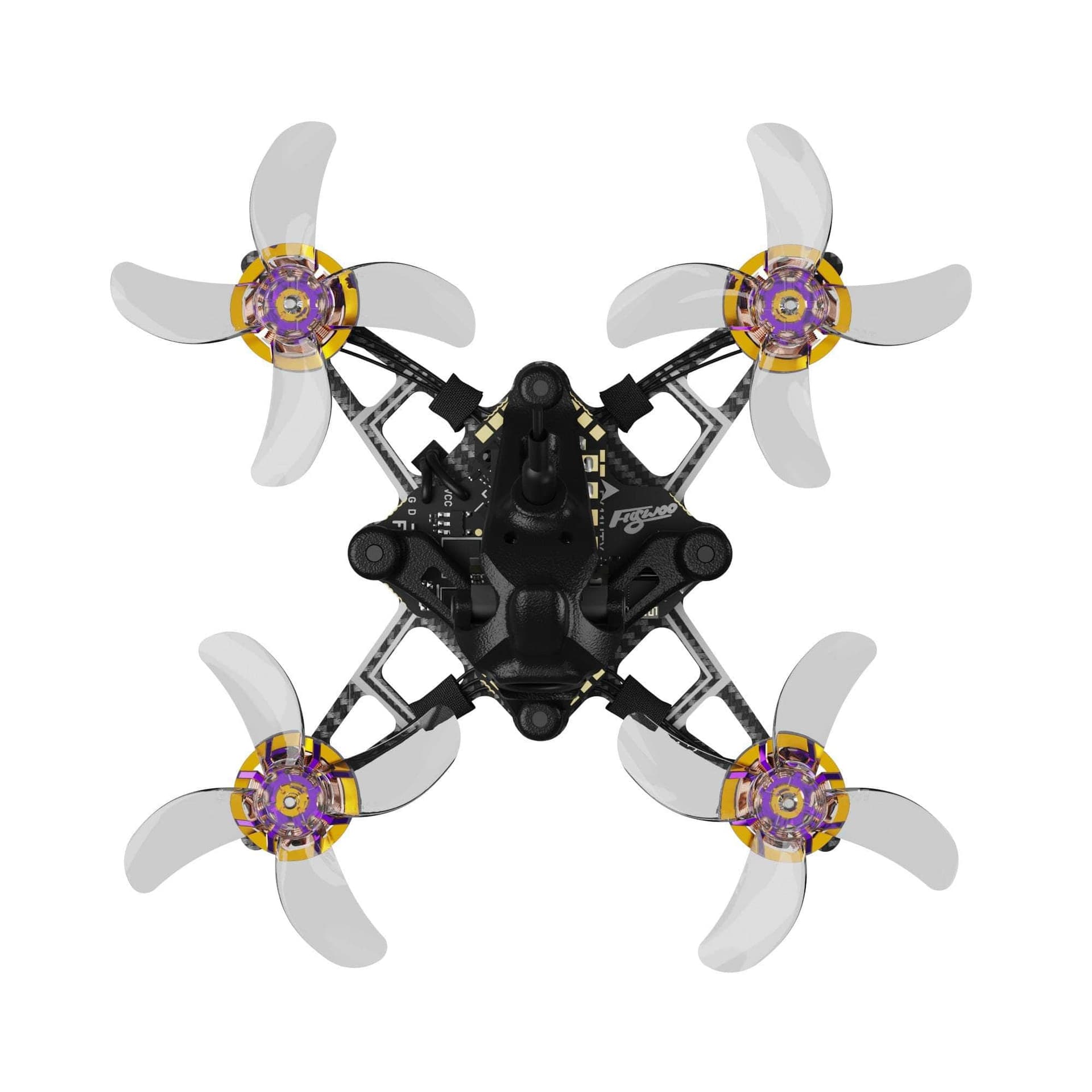 Flywoo BNF Firefly FR16 Nano Baby Analog V2.0 1.6" 1S Micro Quad - ELRS 2.4 GHz for fpv drones 5